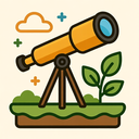 icon_education_telescope_organic icon preview