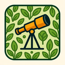 icon_education_telescope_organic_pattern icon preview