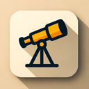 icon_education_telescope_shadow_effect icon preview