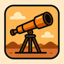 icon_education_telescope_tribal icon preview