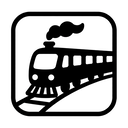 icon_education_train_monochrome icon preview