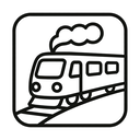 icon_education_train_outline icon preview