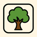 icon_education_tree_bold icon preview
