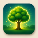 icon_education_tree_glow_effect icon preview