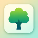 icon_education_tree_gradient icon preview