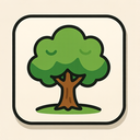 icon_education_tree_iconic icon preview