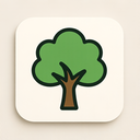 icon_education_tree_minimalist icon preview