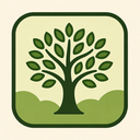 icon_education_tree_organic_pattern icon preview