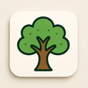 icon_education_tree_symmetrical icon preview