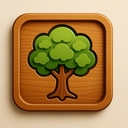 icon_education_tree_wooden icon preview