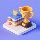 icon_education_trophy_3d_isometric icon preview