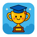icon_education_trophy_cartoon icon preview