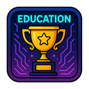 icon_education_trophy_cyberpunk icon preview