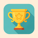 icon_education_trophy_flat_pastel icon preview