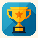 icon_education_trophy_geometric icon preview