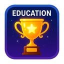 icon_education_trophy_glow_effect icon preview