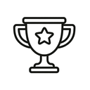 icon_education_trophy_minimal_outline icon preview