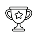 icon_education_trophy_outline icon preview