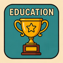 icon_education_trophy_retro icon preview