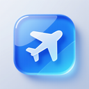 icon_energy_airplane_glassy icon preview