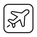 icon_energy_airplane_line_art icon preview