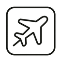 icon_energy_airplane_minimal_outline icon preview