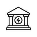 icon_energy_bank_minimal_outline icon preview