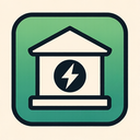 icon_energy_bank_sharp_edges icon preview