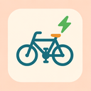 icon_energy_bicycle_flat_pastel icon preview