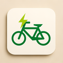 icon_energy_bicycle_origami icon preview