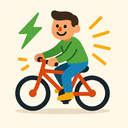 icon_energy_bicycle_playful icon preview