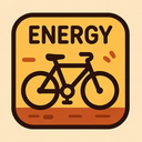 icon_energy_bicycle_tribal icon preview