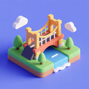 icon_energy_bridge_3d_isometric icon preview