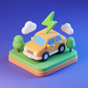 icon_energy_car_3d_isometric icon preview