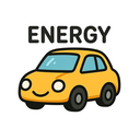 icon_energy_car_cartoon icon preview