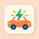 icon_energy_car_flat_pastel icon preview