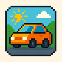 icon_energy_car_pixel_art icon preview