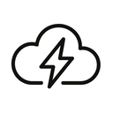 icon_energy_cloud_minimal_outline icon preview