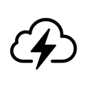 icon_energy_cloud_monochrome icon preview