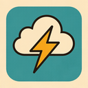 icon_energy_cloud_retro icon preview