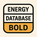 icon_energy_database_bold icon preview