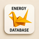 icon_energy_database_origami icon preview