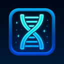 icon_energy_dna_strand_futuristic icon preview