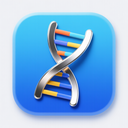 icon_energy_dna_strand_metallic icon preview