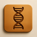 icon_energy_dna_strand_wooden icon preview