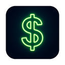 icon_energy_dollar_sign_neon icon preview