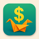 icon_energy_dollar_sign_origami icon preview