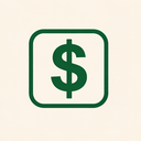 icon_energy_dollar_sign_thin icon preview