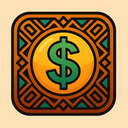 icon_energy_dollar_sign_tribal icon preview