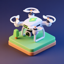 icon_energy_drone_3d_isometric icon preview
